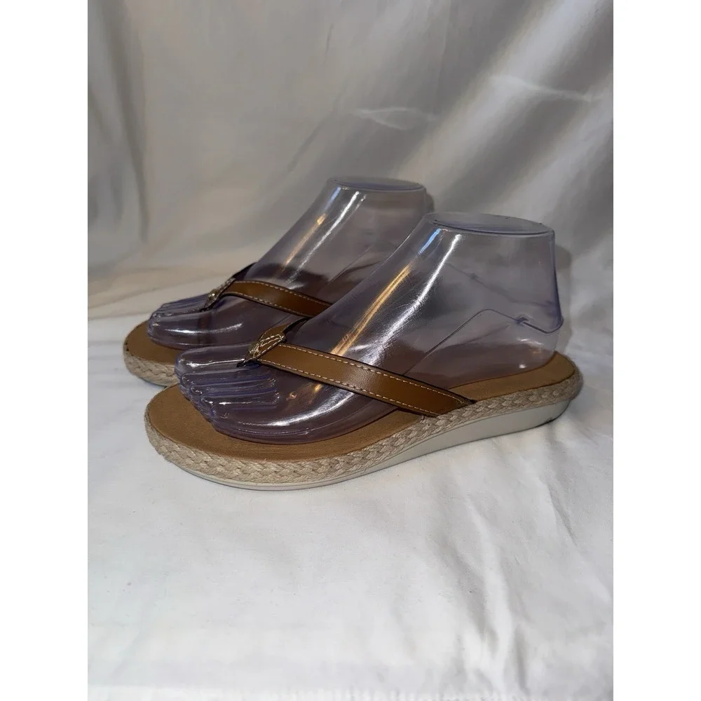 Tommy Bahama Ionna Thong Slip On‎ Sandals relaxology Women's Size 6.5 M